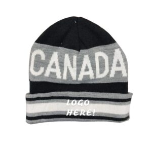 Multi-Stripe Beanie w/Cuff