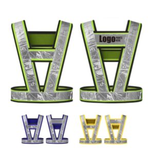 LED Light Reflective Safety Vest