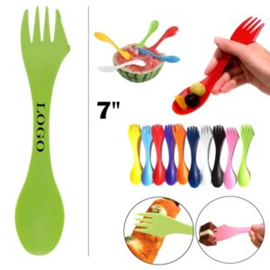 3 in 1 Plastic Spork