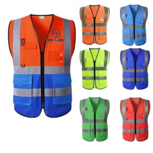 High Visibility Construction Site Design Vest