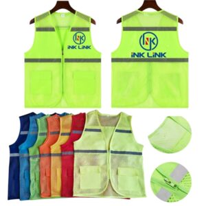 Breathable Reflective Vest With Mesh