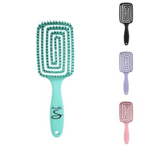 Hollow Soft Tooth Massage Detangling Hair  Brush