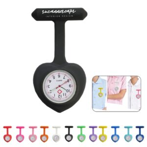 Pocket Silicone Clip Brooch Pin Nurse Watch