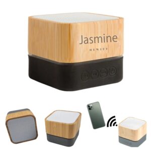 Wireless Bluetooth Mini Bamboo Speaker