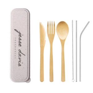 Eco-friendly 8-piece Bamboo Cutlery Set