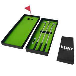 Mini Desktop Golf Ball Gift Pen Set