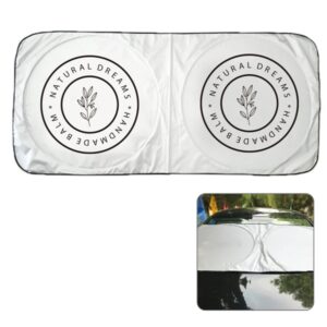 Round Foldable Reflective Sunshade