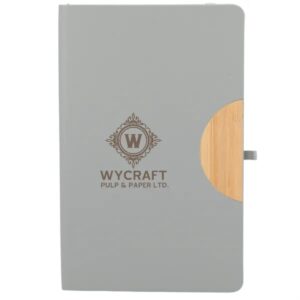 5.5" x 8.5" Kaya Recycled PU and Bamboo Journal