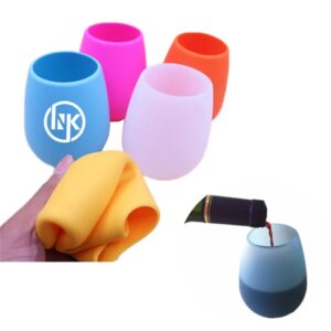 12 OZ High-Quality Silicone Wine Glass