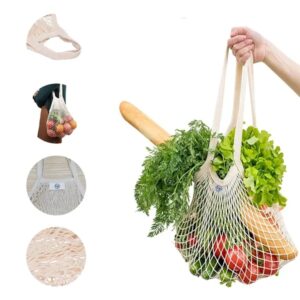Organic Cotton Mesh Grocery Bags