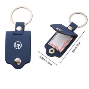 Solar Power Flashlight Keychain