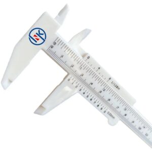 Plastic Caliper Features Metal Depth Rod