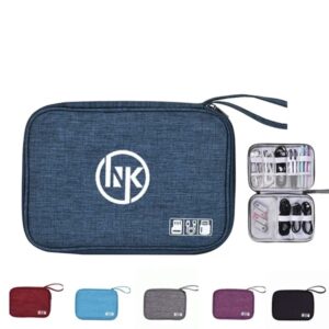 Travel Toiletry Cable Organizer Accessories Bag