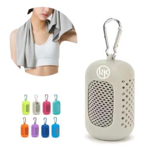 Workout Yoga Cooling Towels with Silicone Storage Bag
