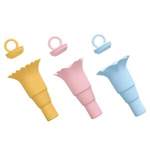 3pcs Silicone Foldable Popsicle Holder