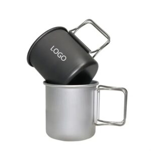 300ML Aluminum Alloy Camping Mugs