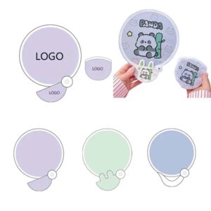 Foldable Handheld Round Fans