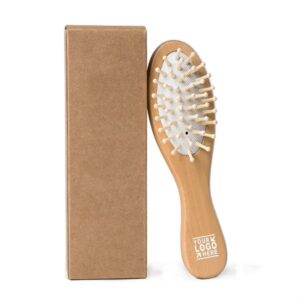 Natural Bamboo Hair brushes With Paddle Detangling