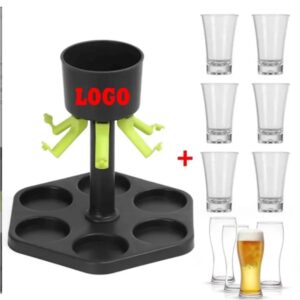 Shot Dispenser with 6 Cups