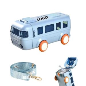 17OZ Cute Cartoon Bus Water Bottle
