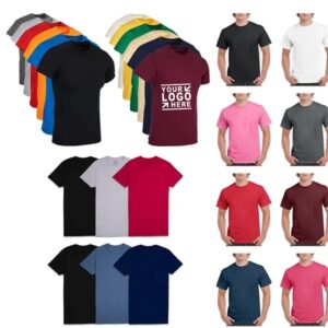 100% Cotton Crew Neck T-shirt