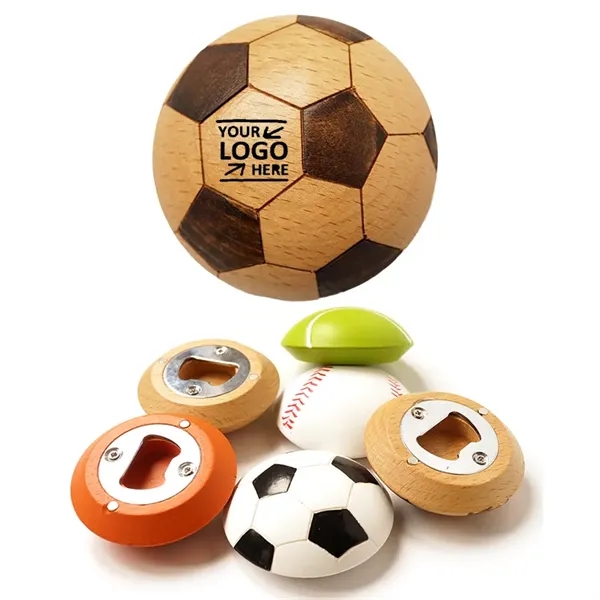Creative Wooden Magnetic Bottle Opener