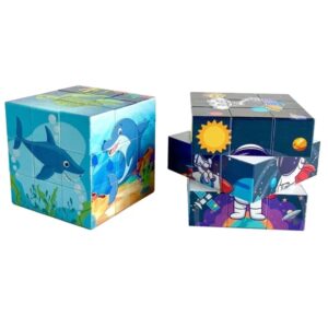 Custom Full color 2.75" Puzzle Cubes Fidget Toy