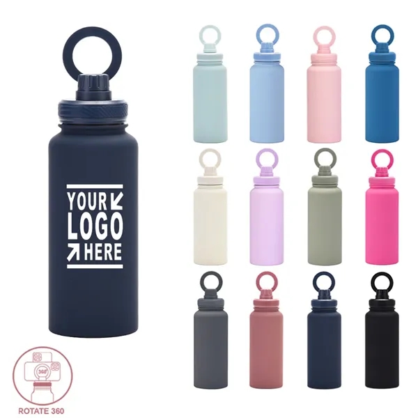 33 oz Double Wall Vacuum Cup with Magnetic Phone Holder