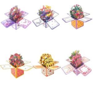 3D Flower Pop up Card