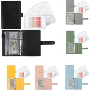 Money Saving Binder with Zipper Envelopes
