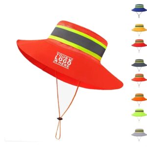 Bucket Hat with Reflective Strips