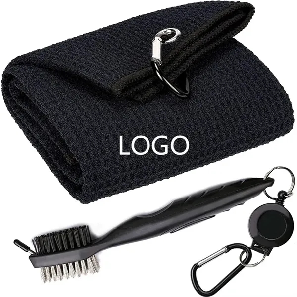 Golf Towel and a Brush