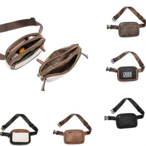 PU Leather Fanny Pack Waist Bag