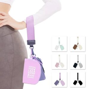 ID Card Holder Coin Wallet with Wristband