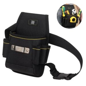 Electrician Tool Pouch with Adjustable Belt for Men
