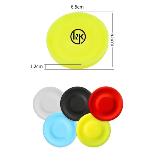 Silicone Flying Disc ZIP Chip