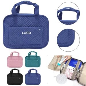 High-Capacity Foldable Toiletry Bag