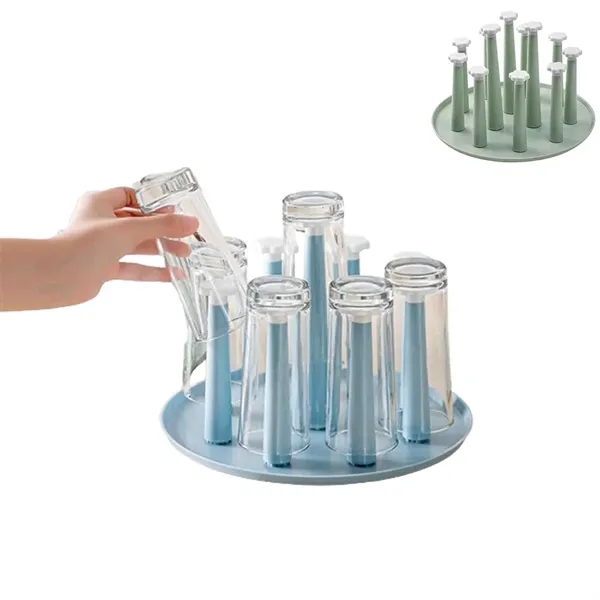 Plastic 9pcs Cup Drying Rack