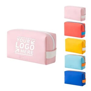 Waterproof Preppy Makeup Bag