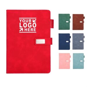 Soft PU Leather Cover Notebook with Magnetic Closure