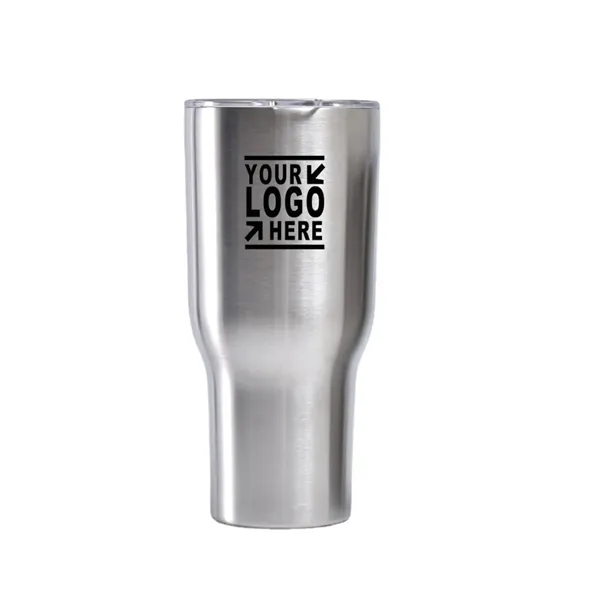 30 oz Stemless Double Wall Vacuum Travel Car Cup