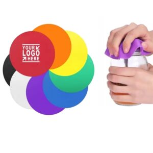Circle Silicone Jar Opener Coaster Pads