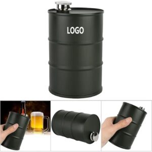 Beer Barrel Wine Flasks for Liquor