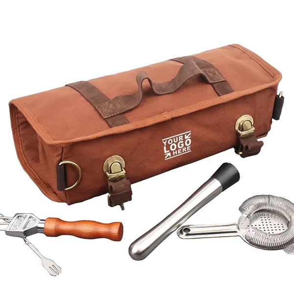 Travel Bartender Kit Bag for Bar Tools Set (Bag ONLY)