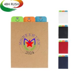 Smiley Three-color Notepad