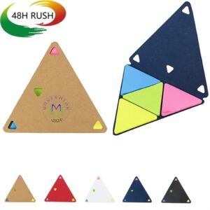 Triangular Multicolor Notepad