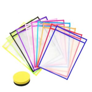 Dry Erase Pockets Reusable Sleeves