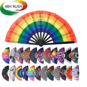 Plastic Folding Advertising Fan