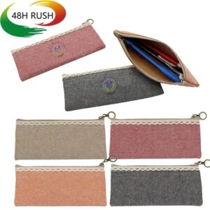 Simple Multi-function Pencel Boxer Case w/ Lace