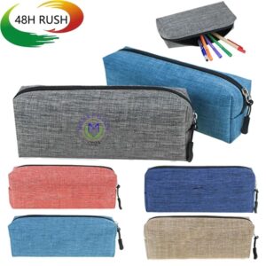 Large-size Cationic Cloth Square Corner Pencil Case